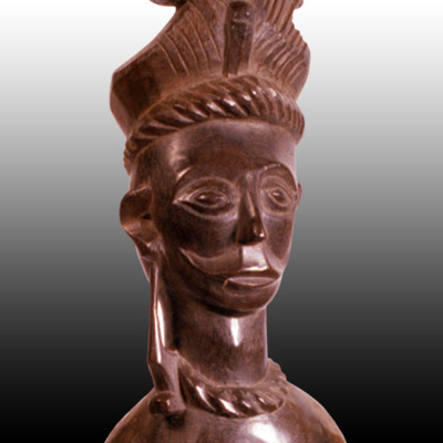 Nias Island male ancestor figure