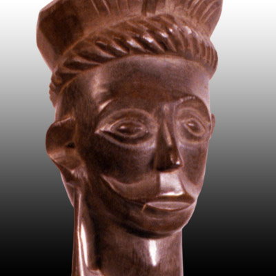 Nias Island male ancestor figure