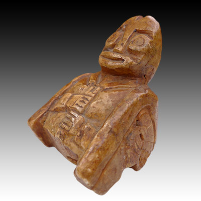 Aymara soapstone fetish or charm