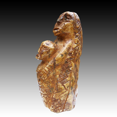 Aymara soapstone fetish or charm