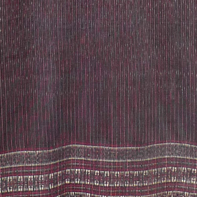 Sumatra Batak ceremonial warp ikat shoulder cloth (Ulos Ragi Hotang)