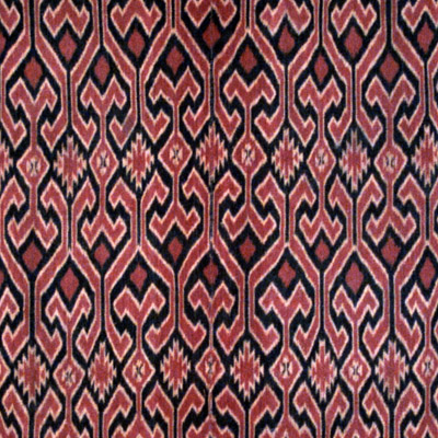 South Sulawesi Toraja warp ikat shroud or wall hanging (Seko Mandi)